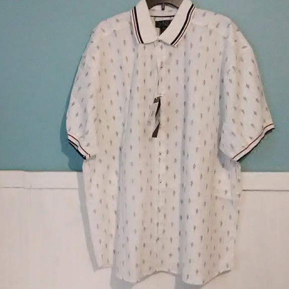 SALE NWT Mens G-Net Button Down Shirt - Picture 1 of 5